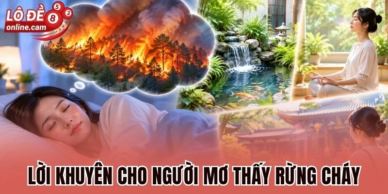 Mơ Cháy Rừng - Dự Báo Vận Mệnh Và Số Tài Lộc Chuẩn Xác 3 Lời khuyên cho người mơ thấy rừng cháy