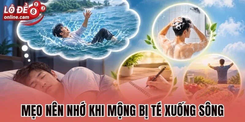 Mơ Bị Té Xuống Sông - Cảnh Báo Số Phận, Lộc Số Quý Hiếm 3 Mẹo nên nhớ khi mộng bị té xuống sông