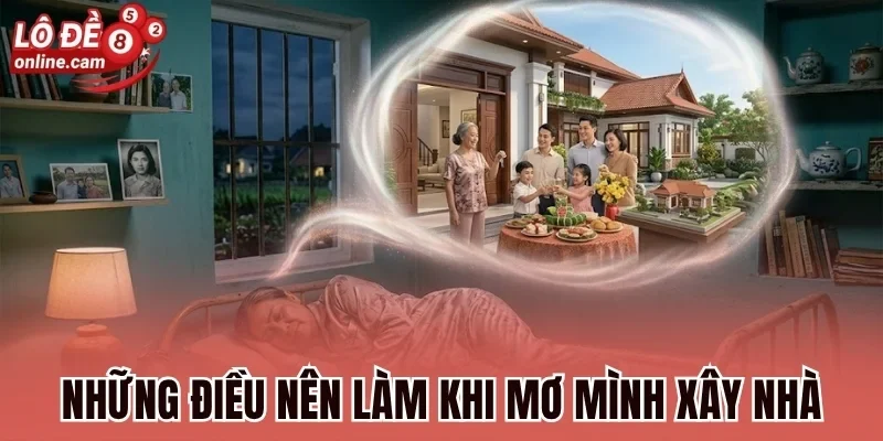 Mơ Mình Xây Nhà Đánh Con Gì? Điềm Báo Vận May, Dựng Nền Móng 3 Những điều nên làm khi mơ mình xây nhà